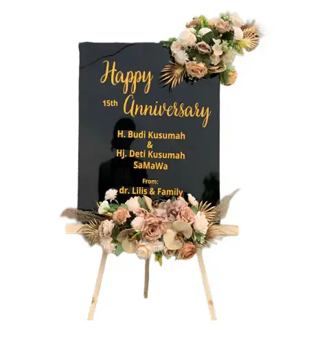 Papan Bunga Akrilik Blumbang
